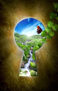 Heaven__s_door_keyhole_by_ForestManFx